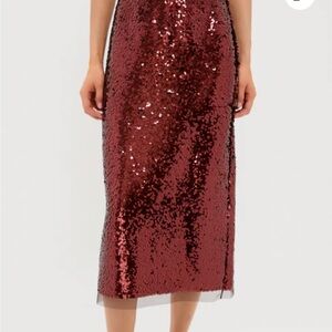 Tuckernuck Sequin Phillips Midi Skirt
